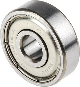 625ZZ Single Row Deep Groove Ball Bearing- Both Sides Shielded 5mm I.D, 16mm O.D 625ZZ Single Row Deep Groove Ball Bearing- Both Sides Shielded 5mm I.D, 16mm O.D