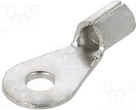 BM 01207, Наконечник: кольцевой, M3, 1,5-2,5мм2, обжим, на провод, луженые