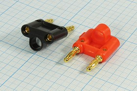 Штекер BANANAx2-гнездо BANANAx2-гнездо x2 d.\Au\QZ10-0017G; №1274 R штек BANANAx2-гн BANANAx2-гнx2 d.\\\\\\Au\QZ10-0017G