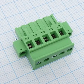 2EDGKAM-5.08- 05P-14-00A(H), (2EDGKAM-5.08- 05P-14-00ZH), Разъемный клеммный блок, 5 контакта. Серия 2EDGKAM-5.08 2EDGKAM-5.08- 05P-14-00A(H), (2EDGKAM-5.08- 05P-14-00ZH), Разъемный клеммный блок, 5 контакта. Серия 2EDGKAM-5.08