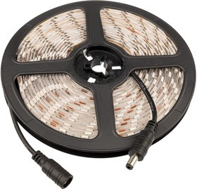 Светодиодная лента LED силикон 5м, 12В, 10 мм, IP65, SMD 5050, 60 LED/m, свет синий 141-493