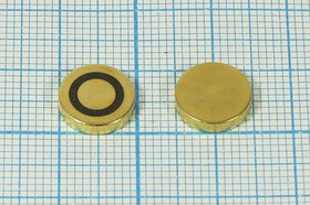 Пьезоэлемент ультразвуковой, размер 10 x 2.18, форма диск, частота 1.0МГц, модель JYYT1.00C10AD0H5-T