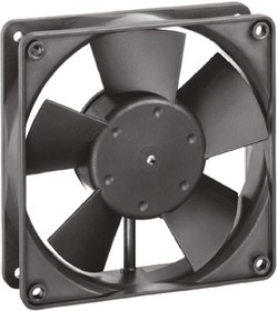 4312/2U, 4300 Series Axial Fan, 12 V dc, DC Operation, 170m³/h, 5W, IP68, 119 x 119 x 32mm