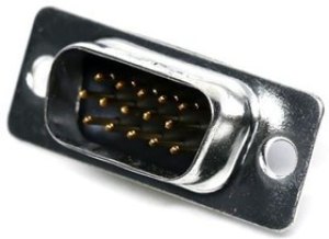17EHD-015P-AA000, D-Sub High Density Connectors 15P HD-PLUG S/CUP 17EHD-015P-AA000, D-Sub High Density Connectors 15P HD-PLUG S/CUP