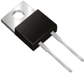 STTH512D, 1200V 5A, Silicon Junction Diode, 2-Pin TO-220AC