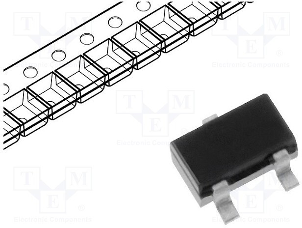 BC857BT-7-F, Bipolar Transistors - BJT PNP BIPOLAR BC857BT-7-F, Bipolar Transistors - BJT PNP BIPOLAR