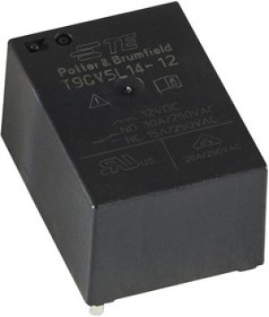 T9GV1L14-12, RELAY, SPST-NO, 480VAC, 30A, TH