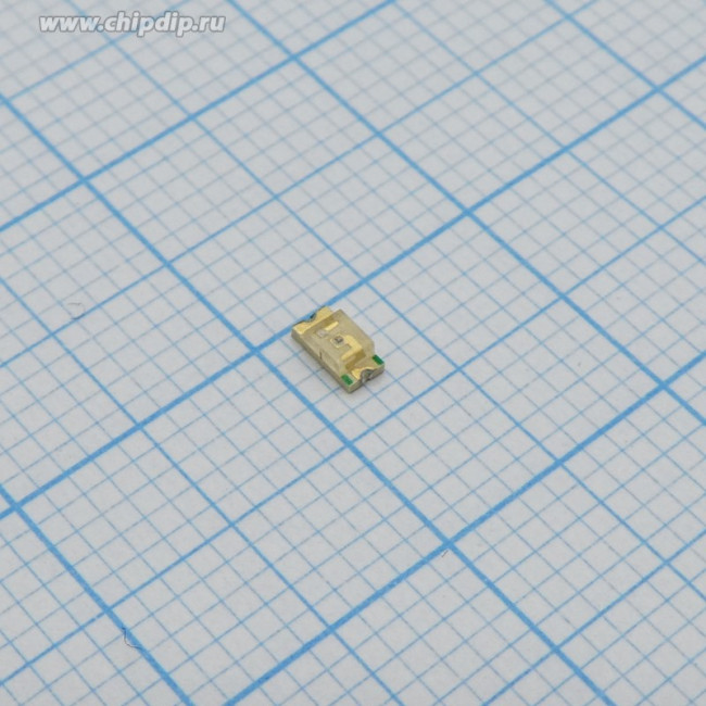 KP-3216SECK, Светодиод smd 3,2х1,6мм/ оранжевый/601нм/ 40-160мкд/прозрачный/120°