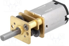 POLOLU-3066, Двигатель: DC, с редуктором, HPCB, 6ВDC, 1,5А, Ось: D профиль