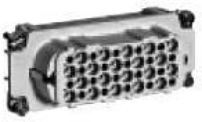 2-1103111-3, Heavy Duty Power Connectors SKT INSERT 40+PE HN.D.40 SIZE 6