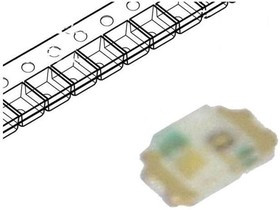 SML-P12VTT86R, Standard LEDs - SMD MINI-MOLD ULTRA COMPACT RED