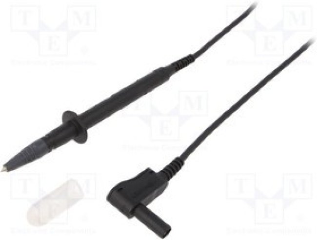 SPL7315NI1100-SW, Измерительный провод, 16А, Дл: 1м, красный, Rконт.макс: 25мОм