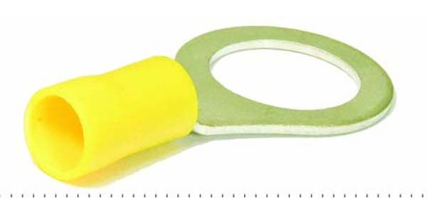 Клемма"O" d12.0мм, под провод 4.0-6.0мм2 желтая; №2464 Y клемма"O" d12,0\1,0\S4,0~ 6,0\\\жел\VR5-12\
