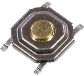 KAN0542-0155B-14, кнопка тактовая SMD 5.2х5.2мм h 1.5мм (IT-1187-160GM-G SWT-41)