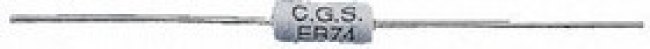 ER743R9JT, 3.9 Wire Wound Resistor 3W ±5% ER743R9JT