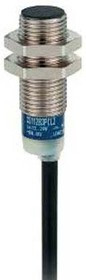 XS112B3PCL2, Индуктивный бесконтактный датчик, цилиндрический, OsiSense XS, M12, 4мм, PNP-NO/NC, 12 - 24В DC