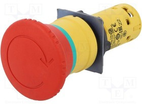 XB7NS8445, Переключатель: безопасности, Фикс.пол: 2, NC + NO, 2A/230ВAC