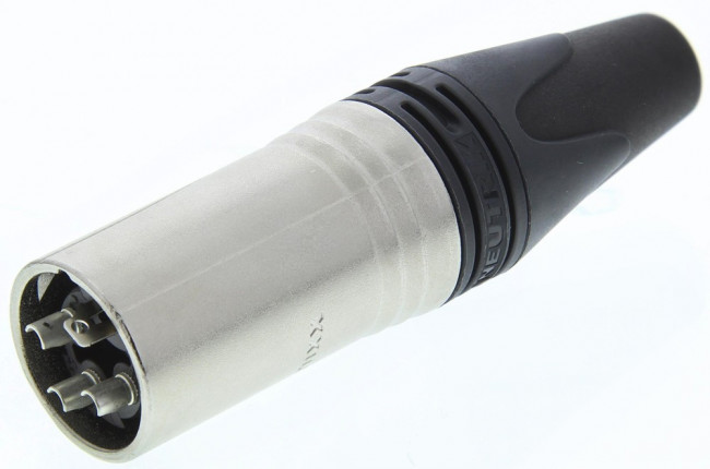 NC3MXX-HA, Cable Mount XLR Connector, Male, 50 V, 3 Way, Silver Plating