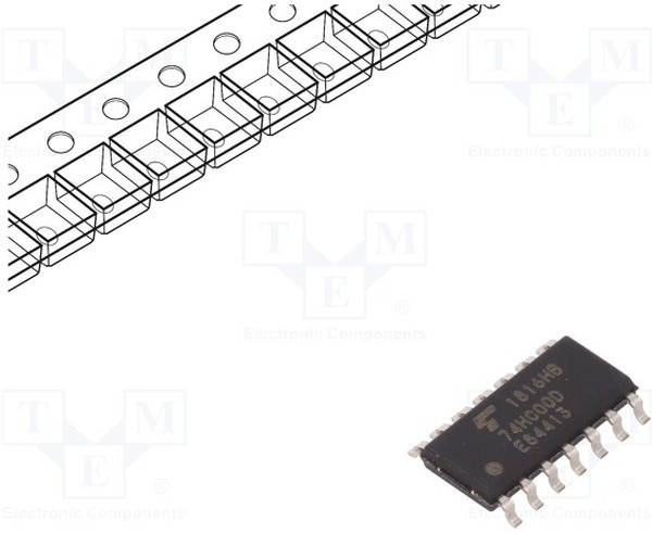 74HC00D(BJ), Logic Gates CMOS Quad 2-Input NAND Gate 74HC00D(BJ), Logic Gates CMOS Quad 2-Input NAND Gate