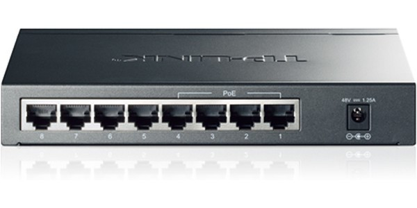 Коммутатор TP-Link TL-SG1008P 8x1Гбит/с 4PoE 55W неуправляемый Коммутатор TP-Link TL-SG1008P 8x1Гбит/с 4PoE 55W неуправляемый