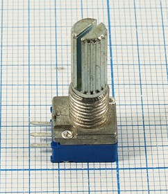 Резистор переменный поворотный 10к\B\10мм\KC6x20\ RD917N-2A1-B10K; №4543 B РПвр 10к\B\10мм\KC6x20\ R