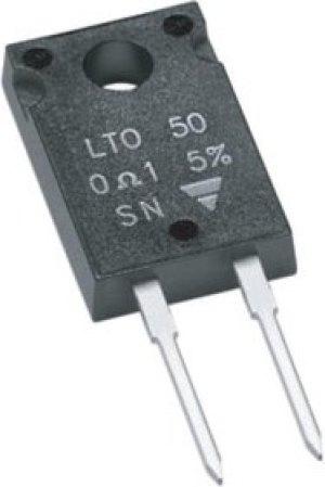 LTO030F10R00JTE3, Резистор в сквозное отверстие, 10 Ом, Серия LTO 30, 30 Вт, ± 5%, TO-220, 250 В LTO030F10R00JTE3, Резистор в сквозное отверстие, 10 Ом, Серия LTO 30, 30 Вт, ± 5%, TO-220, 250 В