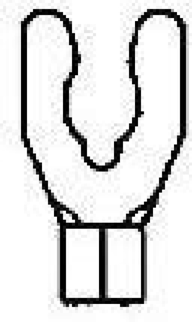 53835-1, Terminals SHORT SPADE 12-10 8 53835-1, Terminals SHORT SPADE 12-10 8