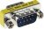 1652651, D Sub Adapter Male 9 Way D-Sub to Male 9 Way D-Sub
