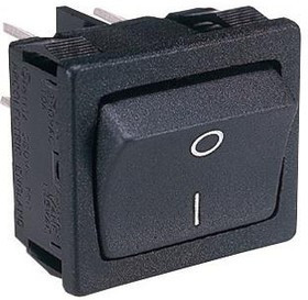 H8600VBAAS, Rocker Switches H8600VB T.BLACK