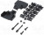 D45PPK15-BK-K, Корпус: для разъемов D-Sub, D-Sub 15pin, D-Sub HD 26pin, UNC4-40
