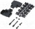 D45PPK15-BK-K, Корпус: для разъемов D-Sub, D-Sub 15pin, D-Sub HD 26pin, UNC4-40