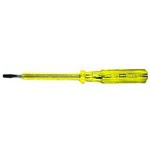 56502, Отвертка индикаторная, желтая ручка 100 - 500 В, 190 мм