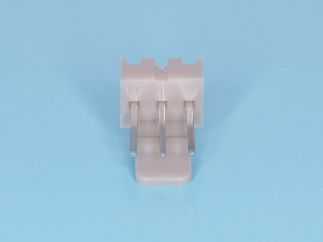 WF-3R, Разъем питания 3 контакта, вилка на плату, прямой угол, шаг 2,54мм