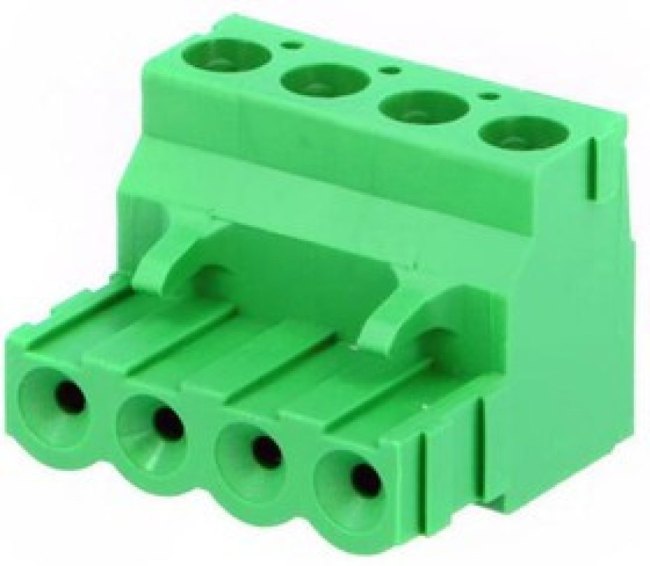 282807-4, Pluggable Terminal Blocks PLUG 4P .200 R/A 282807-4, Pluggable Terminal Blocks PLUG 4P .200 R/A