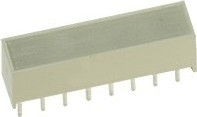 KB2350EW, LED Bars &amp; Arrays Red 625nm 50mcd Diffused Light Bar