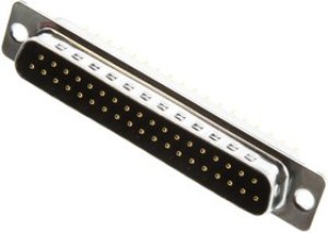 L717DC37POL2, D SUB CONN, PLUG, DC, 37POS, SOLDER