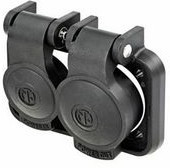 NSSC-3, AC Power Plugs &amp; Receptacles Sealing self-closing cap PX for powerCON receptacle