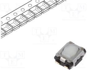 EVP-AAM02W, Tactile Switches 3.5x2.9mm 3.5N Long Life .15mm Trvl IP67