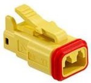 0934451105, Conn Housing PL 2 POS Crimp ST Cable Mount Yellow Bag 0934451105, Conn Housing PL 2 POS Crimp ST Cable Mount Yellow Bag