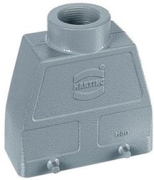 09300240420, Heavy Duty Power Connectors HAN 24B PG21 TOP METAL HOOD