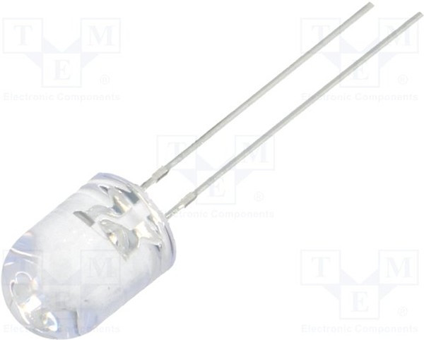 OSY5PA8B31B-CRLED16, CRLED; 8mm; yellow; 7000mcd; 30°; Front: convex; 5?20V; Pitch: 2.54mm OSY5PA8B31B-CRLED16, CRLED; 8mm; yellow; 7000mcd; 30°; Front: convex; 5?20V; Pitch: 2.54mm