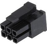 0430250608, Вилка, провод-плата, "мама", Micro-Fit 3.0, 3мм, PIN: 6, на провод