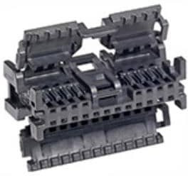 34824-1204, Корпус Автомобильного Разъема, Mini50 34824, Гнездо, 20 вывод(-ов)