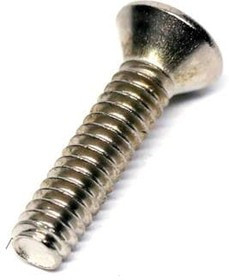 P3785, D-Sub Tools &amp; Hardware SCREW, 4-40X 500 STL FH NI