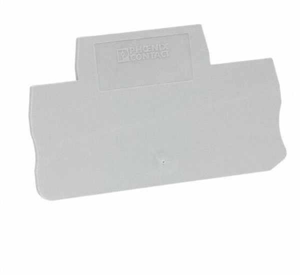 Крышка концевая D-STTB 2,5 /2,2mm, для пружинных клемм STTB 1,5..2,5, серая