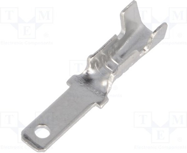 ST-031/2, Наконечник: плоская, 2,8мм, 0,5мм, "папа", 0,5-1мм2, обжим, лужные ST-031/2, Наконечник: плоская, 2,8мм, 0,5мм, "папа", 0,5-1мм2, обжим, лужные