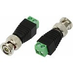 06-0061-A, Разъем высокочастотный на кабель, штекер BNC с клеммной колодкой, (1шт.) 06-0061-A, Разъем высокочастотный на кабель, штекер BNC с клеммной колодкой, (1шт.)