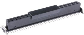 154808 / 154808-E, SMC Series Straight Surface Mount PCB Socket, 68-Contact, 2-Row, 1.27mm Pitch, Solder Termination 154808 / 154808-E, SMC Series Straight Surface Mount PCB Socket, 68-Contact, 2-Row, 1.27mm Pitch, Solder Termination