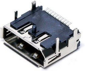 47272-0029, Цифровой аудио разъем DisplayPort, 20 контакт(-ов), Гнездо, Монтаж на Печатную Плату