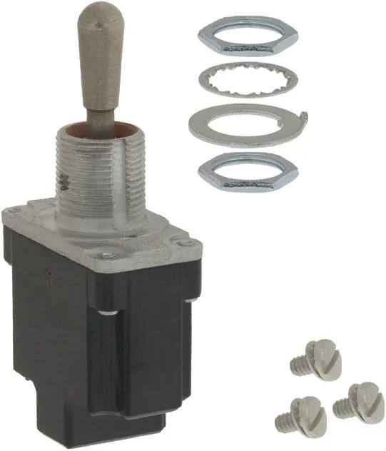1TL1-2, Toggle Switches SPST OFF-ON Screw Term